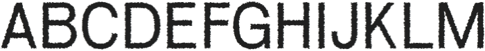 Galdien Rough Regular otf (400) Font UPPERCASE