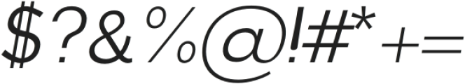 Gale regular-italic otf (400) Font OTHER CHARS