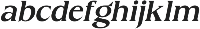 Galens Bold Italic otf (700) Font LOWERCASE