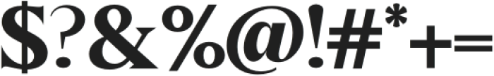Galens Extra Bold otf (700) Font OTHER CHARS