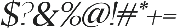 Galens Italic otf (400) Font OTHER CHARS