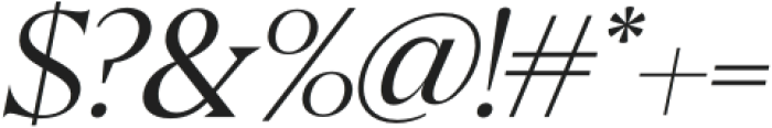 Galens Light Italic otf (300) Font OTHER CHARS