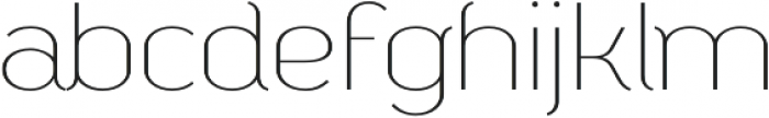 Galerie Thin otf (100) Font LOWERCASE