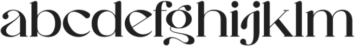 Galeriya otf (400) Font LOWERCASE