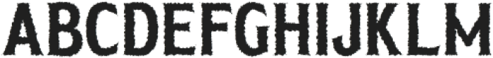 Galeum Rough Regular otf (400) Font LOWERCASE