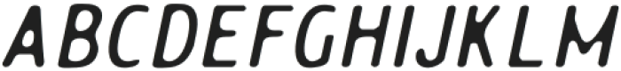 GaleumBlur-Italic otf (400) Font LOWERCASE