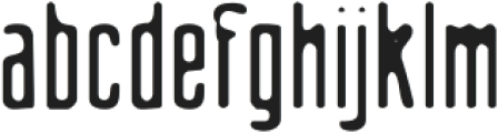 GalfegoBlur-Regular otf (400) Font LOWERCASE