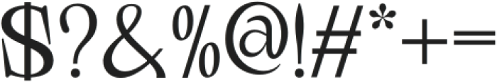 Galgey-Regular otf (400) Font OTHER CHARS
