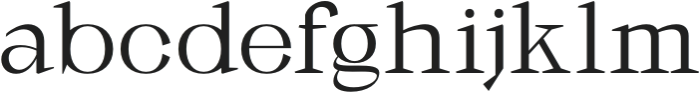 Galgey-Regular otf (400) Font LOWERCASE