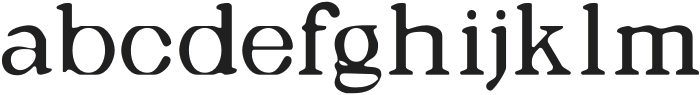 GalgeyBlur-Regular otf (400) Font LOWERCASE