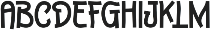 Galigo-Regular otf (400) Font UPPERCASE