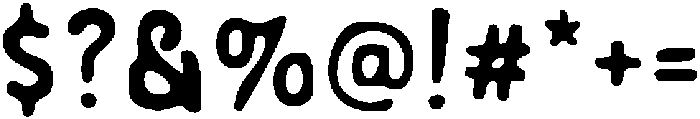Galika Regular otf (400) Font OTHER CHARS