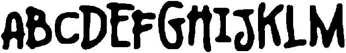 Galika Regular otf (400) Font UPPERCASE