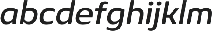 Galimer Italic ttf (400) Font LOWERCASE