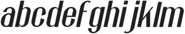 Galine Italic otf (400) Font LOWERCASE