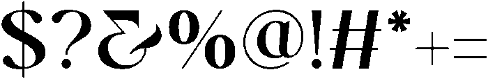 Galink Regular otf (400) Font OTHER CHARS