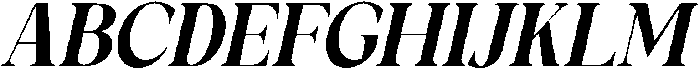 Galino Black Condensed Slanted otf (900) Font UPPERCASE