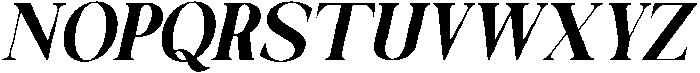 Galino Black Condensed Slanted otf (900) Font UPPERCASE