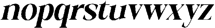 Galino Black Condensed Slanted otf (900) Font LOWERCASE