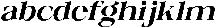Galino Black Expanded Slanted otf (900) FONT