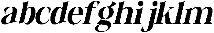 Galino Black Extra Cond Slanted otf (900) FONT