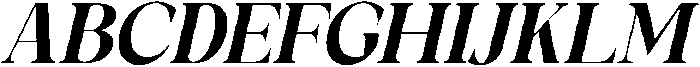 Galino Black Semi Cond Slanted otf (900) Font UPPERCASE