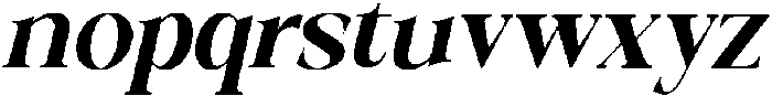 Galino Black Semi Cond Slanted otf (900) Font LOWERCASE