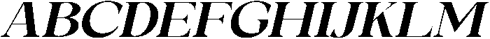 Galino Black Ultra Exp Slanted otf (900) Font UPPERCASE