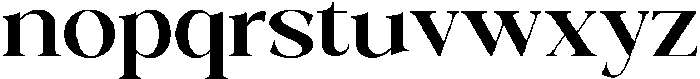 Galino Bold Expanded otf (700) Font LOWERCASE