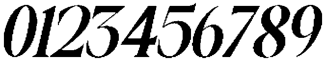 Galino Bold Extra Cond Slanted otf (700) Font OTHER CHARS