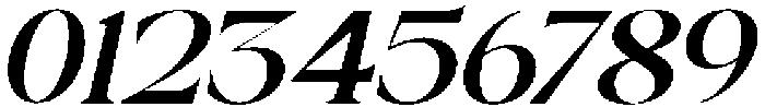 Galino Bold Extra Exp Slanted otf (700) Font OTHER CHARS