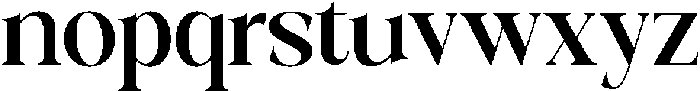 Galino Bold Semi Cond otf (700) Font LOWERCASE