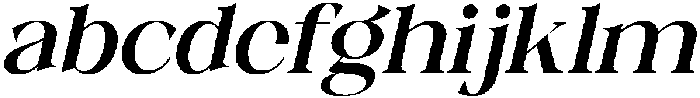 Galino Bold Semi Exp Slanted otf (700) FONT
