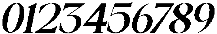 Galino Bold Slanted otf (700) Font OTHER CHARS