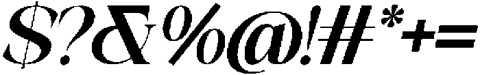 Galino Bold Slanted otf (700) Font OTHER CHARS