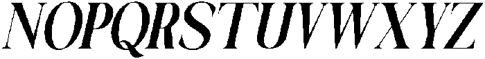 Galino Bold Ultra Cond Slanted otf (700) Font UPPERCASE