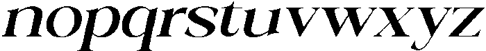 Galino Bold Ultra Exp Slanted otf (700) Font LOWERCASE