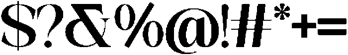 Galino Bold otf (700) Font OTHER CHARS
