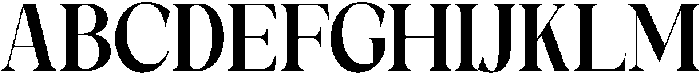 Galino Extra Bold Condensed otf (700) Font UPPERCASE