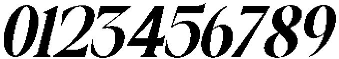 Galino Extra Bold Extra Cond Slanted otf (700) Font OTHER CHARS