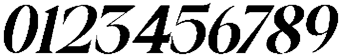 Galino Extra Bold Semi Cond Slanted otf (700) Font OTHER CHARS
