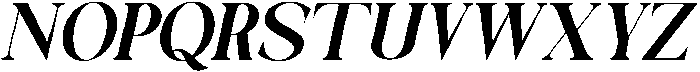 Galino Extra Bold Semi Cond Slanted otf (700) Font UPPERCASE