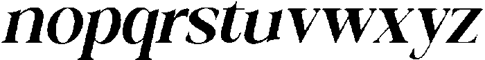Galino Extra Bold Semi Cond Slanted otf (700) Font LOWERCASE