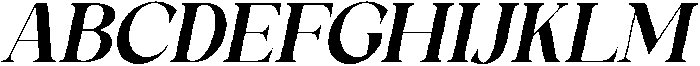 Galino Extra Bold Slanted otf (700) Font UPPERCASE