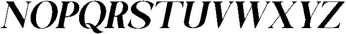 Galino Extra Bold Slanted otf (700) Font UPPERCASE