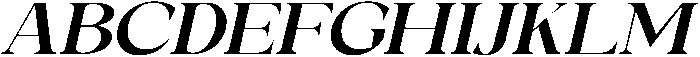 Galino Extra Bold Ultra Exp Slanted otf (700) Font UPPERCASE