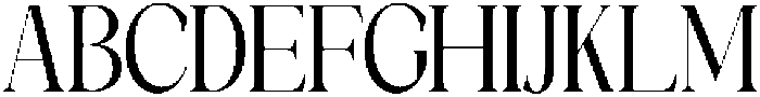 Galino Extra Cond otf (400) Font UPPERCASE