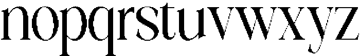 Galino Extra Cond otf (400) Font LOWERCASE
