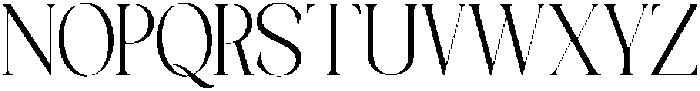 Galino Extra Light Condensed otf (200) Font UPPERCASE