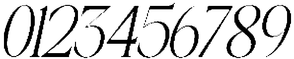 Galino Extra Light Extra Cond Slanted otf (200) Font OTHER CHARS